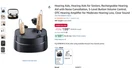 Nvboty Hearing Aids For Seniors Rechargeable Noise Cancelling, Amplifier. Fixed Price $45.20.