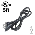 Pwron 5FT Ul Power Cord Cable For Philips 42PF9831D/37 52PFL3603D 32PFL5413D/85. Fixed Price $9.88.