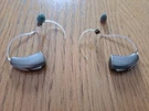 Starkey Livio 2400 Premium Hearing Aids - Broken Right Receiver. Fixed Price $340.00.