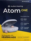 Audien Hearing Atom One Otc Aids Wireless, Rechargeable, Beige (sealed). Fixed Price $37.99.