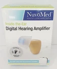 Nuvomed Inside The Hearing Aid Amplifier With Case, Lot Of 6, New Sealed Box. Fixed Price $79.99.