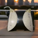 Resound Behind (bte) Hearing Aid Pair For Both Ears White/gold. Fixed Price $79.50.