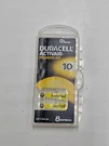 (qty 112) Duracell Activair 10 Hearing Aid Battery 1.45V High Stable. Fixed Price $29.35.