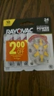 Rayovac Hearing Aid Battery Size 10 - 24PK Yellow New !!!. Fixed Price $11.16.