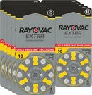 60 Rayovac Extra Advance Hearing Aid Batteries Size 10 Exp 2029. Fixed Price $21.99.