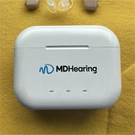 Mdhearing Volt Max 2 Rechargeable Bte Aids Beige With Case. Fixed Price $153.50.
