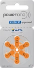 120 X Varta Hearing Aid Batteries P13 Blister PR48. Fixed Price $32.22.