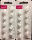 Packs Oticon 8MM Power Rite Domes. 10 Domes/pack, 20 Total.. Fixed Price $17.99.