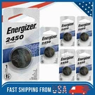 6 Pack New Fresh Energizer ECR2450 BR2450 Lithium 3V Battery Exp 03/2032. Fixed Price $12.89.