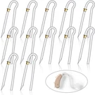 12 Pcs Hearing Tubes Preformed Bte Earmold Tubing 3.5 X Mm Aid.... Fixed Price $20.47.
