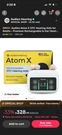 Audien Hearing Atom X Rechargeable Ite Aid, Digital, Uv Cleaning, Dock. Fixed Price $180.00.