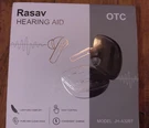 Rasav Hearing Aid With Noise Cancelling Model JH-A32BT Otc Fast Charging Black. Fixed Price $28.50.