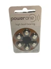 Power One Size P312/PR41 Hearing Aid Batteries Zinc Air 6 Piece Pack 09/2018. Fixed Price $10.99.