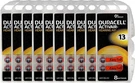 Duracell Activair Hearing Aid Fresh: Size 13 (80 Batteries)-exp 2029. Fixed Price $39.99.