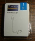 S3 New Mini Receiver-left Twist Version 1-SIEMENS-KIRKLAND-REXTON-MIRACLE Ear. Fixed Price $19.00.