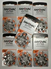 Rayovac Extra 13AE-8A Hearing Aid Batteries Size Pack Exp. 6/2026 Lot Of 7. Fixed Price $37.49.