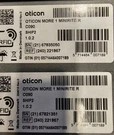 Oticon More 1 Minirite Left & Right Aids - Beige Used. Fixed Price $495.00.
