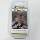 10-PACK (5 Pair) Of Tv Ears 2.3 Mhz Headset Replacement Foam Tips. Fixed Price $16.99.