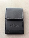 Genuine Oticon Small Pouch Leather Case For Hearing Aids. Fixed Price $15.00.