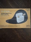 Audien Atom Pro Otc Hearing Aids + Portable Charging Case. Fixed Price $175.00.