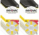 Rayovac Proline Advanced Hearing Aid Batteries Size 10 (60 Pack). Fixed Price $32.99.