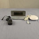 Sonic Alert Jumbo Display Alarm Clock W/bed Shaker & Power Adapter-model SB300SS. Fixed Price $21.24.
