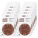 60PCS Hearing Aid Batteries Size A312 PR41 Zinc Air 1.45V Mercury Free. Fixed Price $16.39.