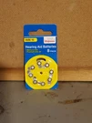 (bb 01/22) Walgreens Size 10 Yellow Hearing Aid Batteries Mercury Free 8 Pack. Fixed Price $5.00.