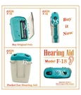 4 Axon Hearing F-18 Sound Amplifair Pocket Model Free Ship. Fixed Price $70.00.