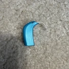 Oticon Sensei Pro Bte Blue Hearing Aid With Batteries Case And Box. Fixed Price $99.99.