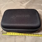 Black Unitron Hearing Aid Hard Zippered Storage Case. Fixed Price $7.50.