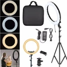 18" Led Ring Light With Tripod Phone Holder Stand For Makeup. Fixed Price $68.08.