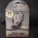 Msa Pro Sound Hearing Amplifier - Beige (1109351). Fixed Price $10.00.