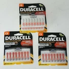 Duracell DA13B8ZM Hearing Aid Batteries 3-PACKS. Fixed Price $12.04.