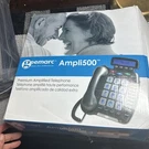 Geemarc AMPLI500 Sound Amplified Phone Big Button Speaker. Fixed Price $17.39.