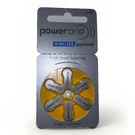5 Packs Of Power One Mercury Free Hearing Aid Batteries Size 10 (6 Count). Fixed Price $28.99.