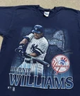 Vintage 1997 Bernie Williams New York Yankees Pro Player Mlb T-shirt Baseball Xl. Fixed Price $74.90.