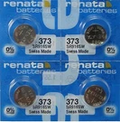 Renata 4 373 Button Cell Watch 0% Hg Mercury Free Count (pack Of 1). Fixed Price $14.36.