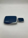 Lot Of 2 Resound Hearing Aid Replacement Cases Navy Blue Silver Only. Fixed Price $34.99.