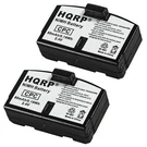 2-PACK Hqrp 80MAH Battery For Sennheiser 200, Hdi 302, 150 Headphones. Fixed Price $11.95.