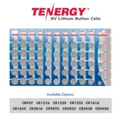 Tenergy Button Cell Lithium CR927 CR1216 CR1220 CR1225 CR1616 CR1632 CR2016 Lot. Fixed Price $19.99.