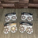 Rayovac Size 312 Zinc Air Hearing Aid Batteries 16 Count X4 64 Total (exp 01/28). Fixed Price $39.77.