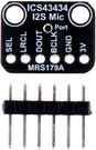 ICS-43434 I2S 3.3V Mems Microphone Module Breakout Low Cost Pass Filter Mini. Fixed Price $13.70.