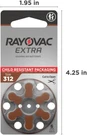 60 Rayovac Extra 312 Size Hearing Aid Batteries Zinc Air 10 Packs Used By 2029. Fixed Price $20.99.