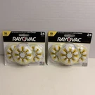 Rayovac Size 10 Hearing Aid Batteries 24 Pack Lot Of (48 Total) New. Fixed Price $13.99.