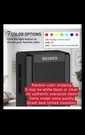 Bedred CT11 Dehumidifier 95OZ Tank Quiet Efficient Auto Shut-off 7 Color Light. Fixed Price $39.99.
