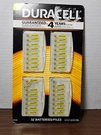 Open Duracell DA10B32ZM Size Pack Of Hearing Aid Batteries 1.45 V Exp 3/2020. Fixed Price $15.00.