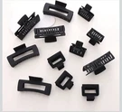 Hair Claw Clips-set Of 12-SMALL, Med, Lg-black-new. Fixed Price $7.99.