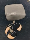 Nuear Circa 1200 Hearing Aids Lot Of 3, Right Left Working With Case. Fixed Price $133.00.