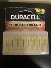 Duracell Hearing Aid Batteries - Size Pack DA10B32 New. Fixed Price $15.99.